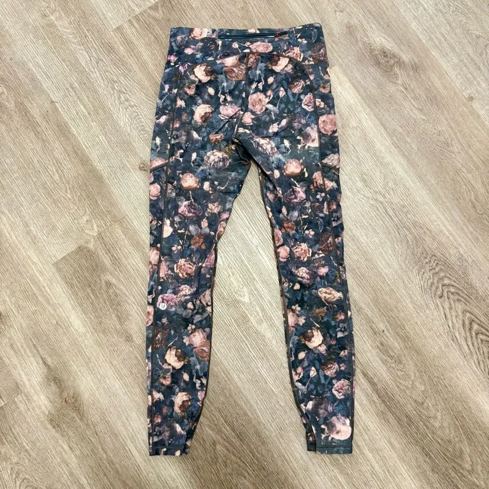 Lululemon Speed Up Tight Frost Rose Multi C3*
